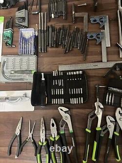 Lot Of Air Tools Drill, Air Ratchet, Die Grinder /daco Sheet Metal Aviation