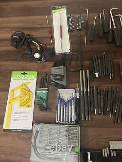 Lot Of Air Tools Drill, Air Ratchet, Die Grinder /daco Sheet Metal Aviation