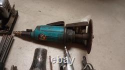 Lot of 22 Pneumatic Air Power Tools For Parts or Repair Impact Drill Grinder