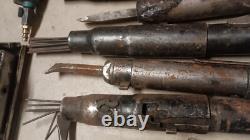 Lot of 22 Pneumatic Air Power Tools For Parts or Repair Impact Drill Grinder
