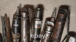 Lot of 22 Pneumatic Air Power Tools For Parts or Repair Impact Drill Grinder