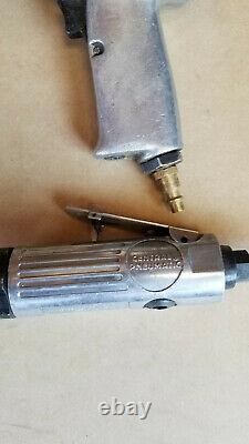 Lot of 4 Central Pneumatic, Astro Pneumatic Impact Wrenches, Air Guns 1/2, 3/8