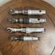Lot Of 4 Pneumatic Ratchet Wrenches Mixed Brands Untested