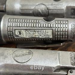 Lot of 4 Pneumatic Ratchet Wrenches Mixed Brands Untested