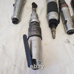 Lot of 5 Broken Pneumatic Drill, Angle Drill, Nutrunner & Rachets Air Tools #7