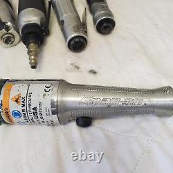 Lot of 5 Broken Pneumatic Drill, Angle Drill, Nutrunner & Rachets Air Tools #7