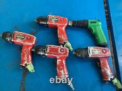 Lot of Chicago Pneumatic CP-271 3/8' Impact Wrenches and Speedaire Drill