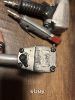 Lot of Snap On air tools-1/2 impact, 3/8 impact, 1/4 ratchet