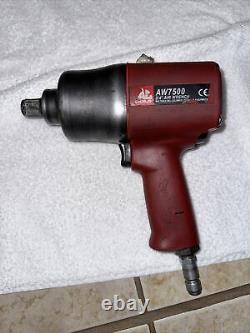 MAC TOOLS 3/4 DRIVE IMPACT AIR WRENCH Lightweight Composite Body AW7500