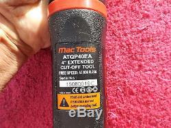 Mac Tools Mint! Atqp40ea 90-degree 4-inch Long Reach Air Cut-off Tool