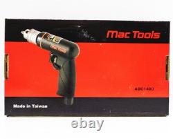 MAC Tools ADC1400 1/4 Drive Reversible Composite Keyed-Chuck Air Drill Used