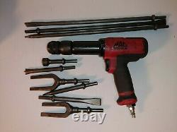 MAC Tools MPH1911 Long Barrel Air Hammer with 9 Attachments Chisels Tested