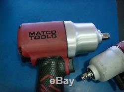 MATCO TOOLS 1/2 Air Impact Wrench MT2769 + 3/8 Air Impact Wrench MT2138