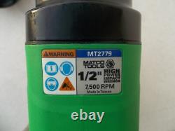 MATCO TOOLS MT2779 Green 1/2 DRIVE AIR IMPACT WRENCH MATCO TOOLS MT2779 Green 1/2 DRIVE AIR IMPACT WRENCH