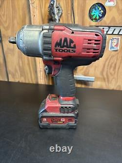 Mac Tools 1/2 Brushless 3 Speed Impact Wrench BWP151 And Battery A8