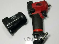 Mac Tools 3/8 Drive Mini Air Impact Wrench AWP038M with boot cover