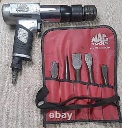 Mac Tools AH750B Long Barrel Air Hammer & AHBK5-SP PUNCH Chisel Tool Set