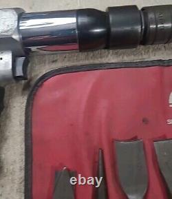 Mac Tools AH750B Long Barrel Air Hammer & AHBK5-SP PUNCH Chisel Tool Set