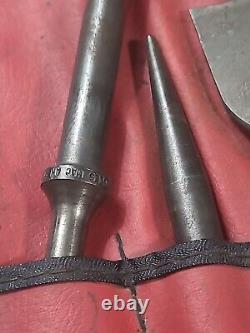 Mac Tools AH750B Long Barrel Air Hammer & AHBK5-SP PUNCH Chisel Tool Set