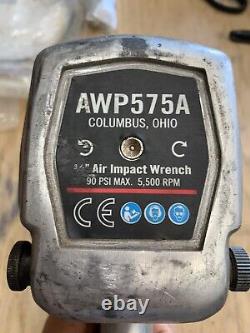 Mac Tools Air Impact Wrench 3/4 Drive AWP575A 6 Speed