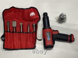 Mac Tools MPH1911K Long Barrel Air Hammer& 5-Piece Chisel Kit 2400BPM- pre-owned