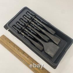 Mac USA Tools 5-PC. 401 Shank Air Hammer Bit Set, VGC! , AH-Series, sh6901