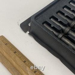 Mac USA Tools 5-PC. 401 Shank Air Hammer Bit Set, VGC! , AH-Series, sh6901