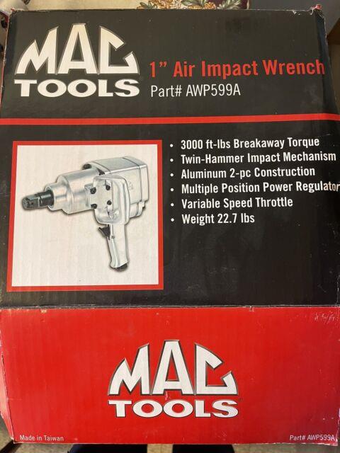 Mac Tool 1air Impact Wrench Like New