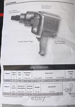 Mac tool 1air impact wrench Like New