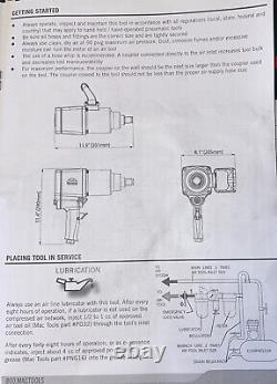 Mac tool 1air impact wrench Like New