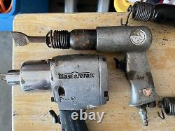 Mastercraft pneumatic and Air Hammers Lot of 4 (F3)