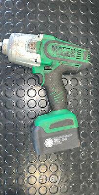 Matco 20V Infinium 1/2 Impact Drill & 3/8 Impact Drill /w Charger