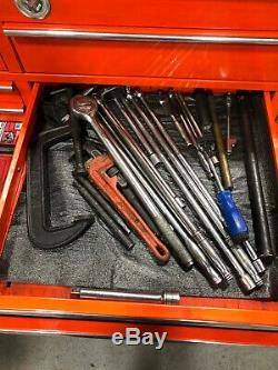 Matco 4s tripple bay toolbox with Snap-on & Matco air tools & plenty of extras