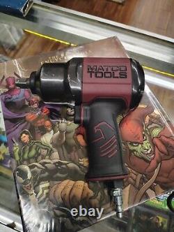 Matco Impact Wrench Tools 1/2 Drive Air Pneumatic Burgandy