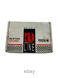 Matco Red Line RL910A Long Barrel Air Hammer with Mac Quick Chuck Retainer G989