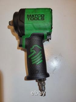 Matco Tools 1/2 DRIVE STUBBY PNEUMATIC IMPACT WRENCH GREEN MT2765