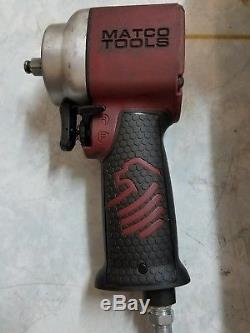 Matco Tools 3/8'' Stubby Impact Wrench MT2738 includes Protective Boot