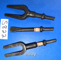 Matco Tools 3 Pc. Air Hammer Bit Weld Buster, Ball Joint Wedge, Tie Rod Sepreader