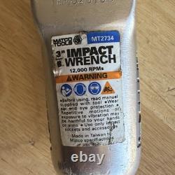 Matco Tools Air Pneumatic Butterfly Palm Impact Wrench 3/8 Drive MT2734