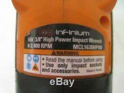 Matco Tools Infinium 16V Li-Ion High Power 3/8 Impact Wrench Set