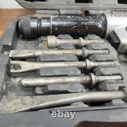 Matco Tools MT2816 Long Barrel Pneumatic Air Hammer Set With Bits READ