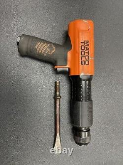 Matco Tools MT2916 Long Barrel Pneumatic Air Hammer Orange With 1 Bit