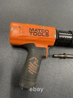 Matco Tools MT2916 Long Barrel Pneumatic Air Hammer Orange With 1 Bit