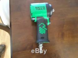 Matco Tools Mt2765 1/2 Stubby Pneumatic Air Impact Wrench Green
