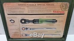 Matco Tools Pass Thru Set 2 Ratchets Air Ratchet & Sockets Special Forces Pack