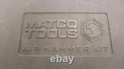 Matco Tools Pneumatic Air Hammer MT1815 Kit with Chisels Case Set Heavy Duty
