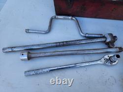 Milwaukee Pneumatic Impact Wrench 3/4 DR with BONNEY 3/4, 1/2 DR. SAE Sockets