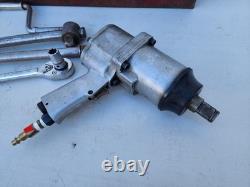 Milwaukee Pneumatic Impact Wrench 3/4 DR with BONNEY 3/4, 1/2 DR. SAE Sockets