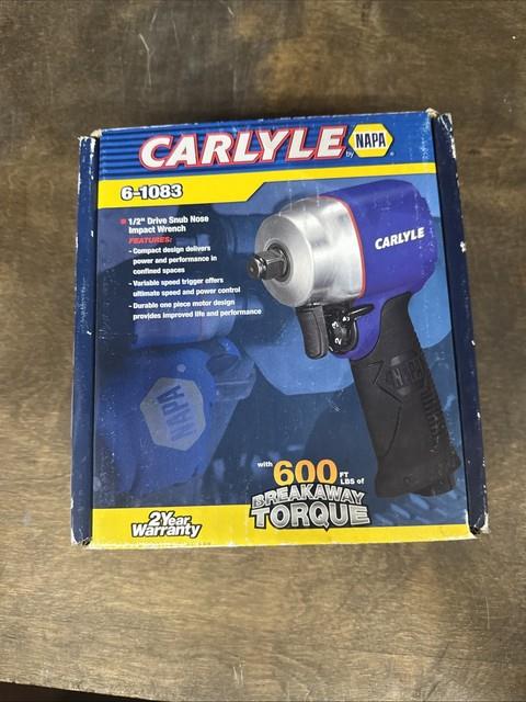 Napa Carlyle 6-1083 1/2 Stubby Impact Wrench