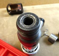 NICE! SNAP ON USA NO. PH505F PH50D AIR HAMMER KIT With QUICK CHANGE CHUCK BITS CASE